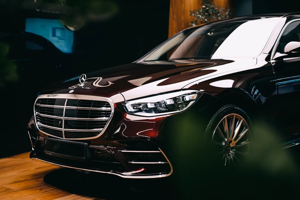 Interior detail of a car captured for marketing