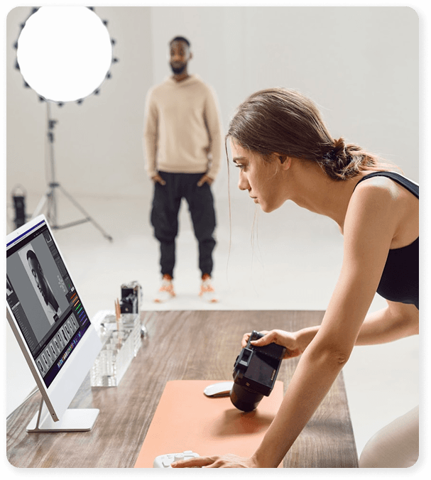 Creator working with Sujan Studio